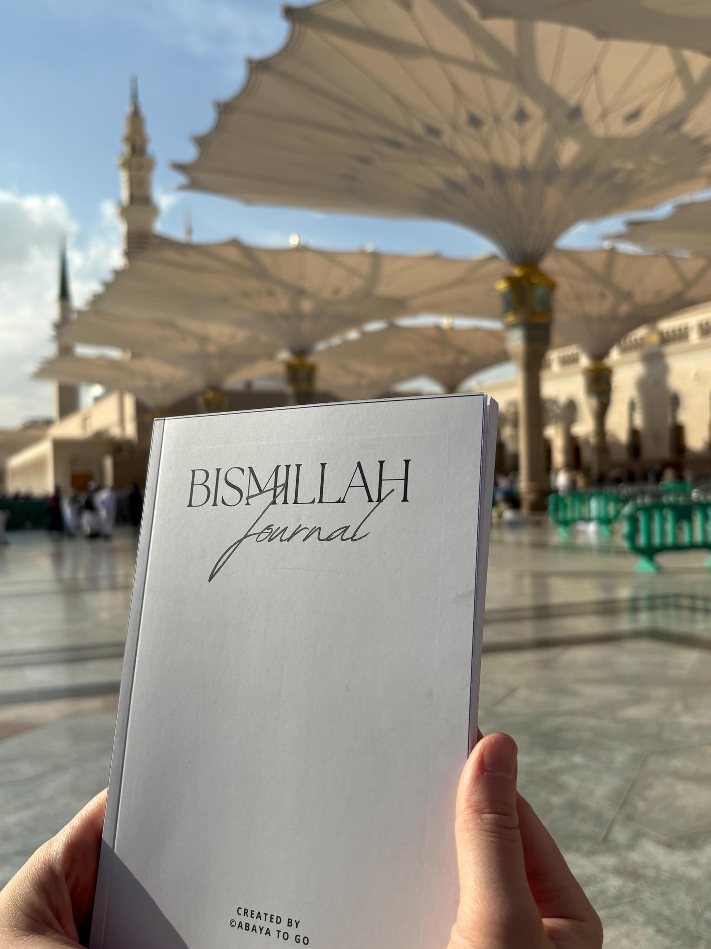 BISMILLAH Journal - muslimischer Journal Tagebuch Islam Planner (undatiert)