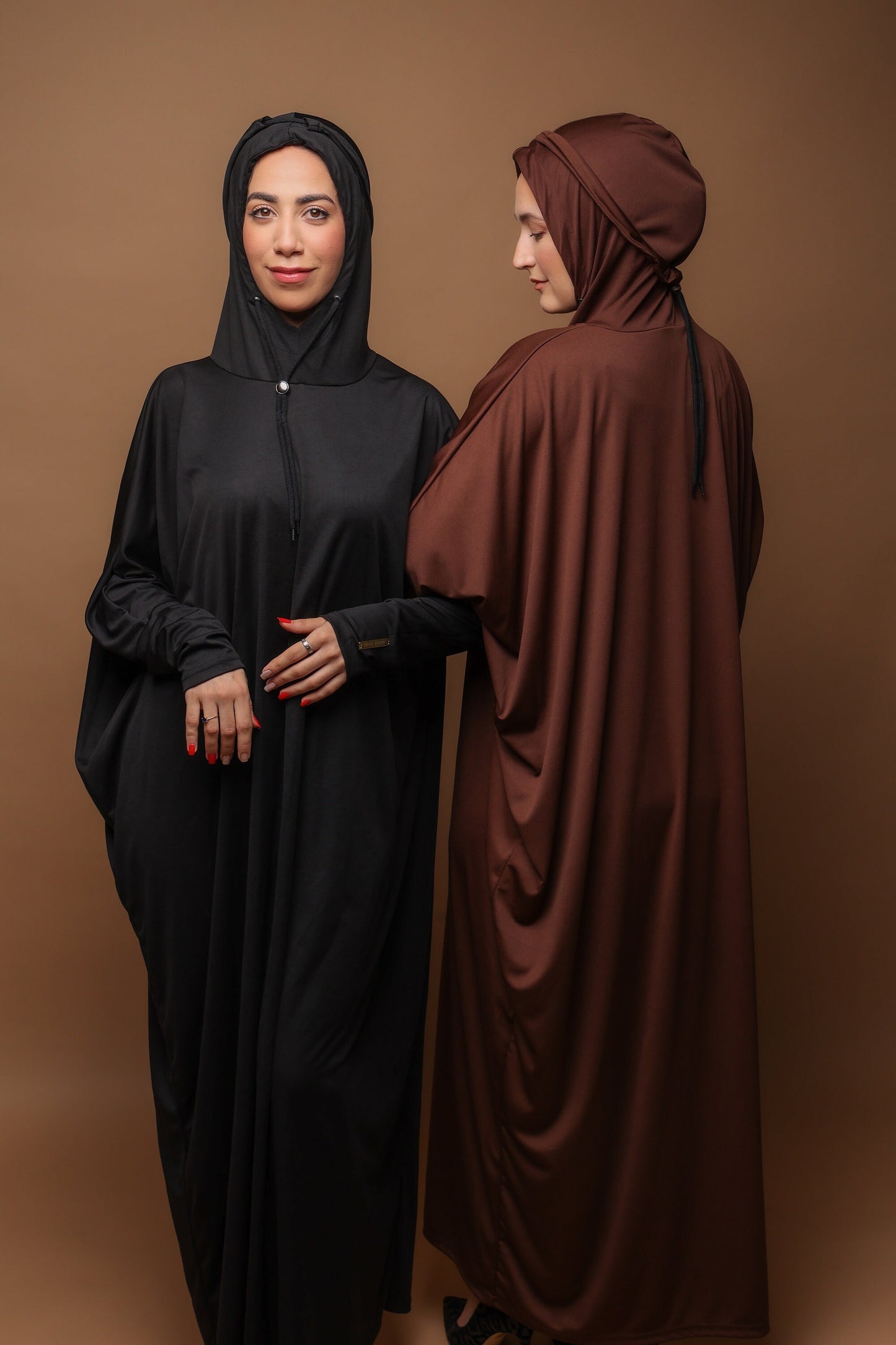 ABAYA TO GO - schwarz / Gebetskleid Einteiler / handmade Prayergown